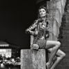 Gisele Bündchen dans la campagne prêt-à-porter printemps-été 2015 de Chanel baptisée "Paris After Dark" et photographiée par Karl Lagerfled.