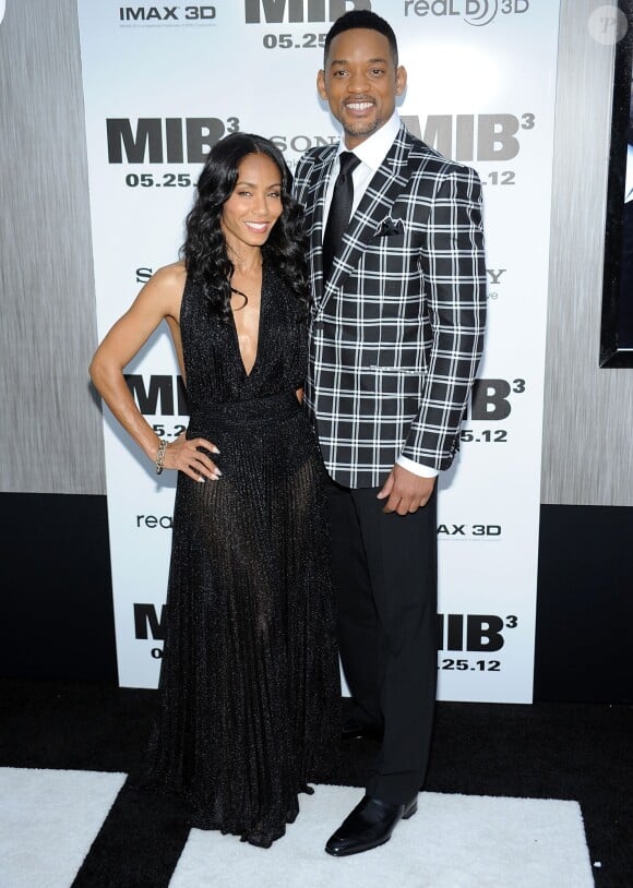 Jada Pinkett Smith and Will Smith attending the premiere of 'Men in Black 3' held at the at the Ziegfeld Theater in New York City, NY, USA on May 23, 2012. Photo by Brad Barket/ABACAPRESS.COM24/05/2012 - 