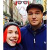 Hayley Williams (Paramore) et son futur mari Chad Gilbert (New Found Glory) - 2014