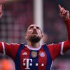 Franck Ribéry lors du match de ligue des champions entre le Bayern Munich et l'AS Roma à l'Allianz Arena de Munich, le 5 novembre 2014