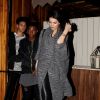 Kendall Jenner et ses amis quittent le restaurant/lounge The Nice Guy à West Hollywood. Le 4 janvier 2015.