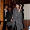 Kendall Jenner et ses amis quittent le restaurant/lounge The Nice Guy à West Hollywood. Le 4 janvier 2015.