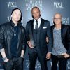 Eminem, Dr. Dre et Jimmy Iovine à New York, le 5 novembre 2014.