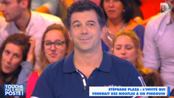 Stéphane Plaza dans "Touche pas à mon poste" sur D8. Mardi 6 janvier 2015.