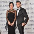 Leila et Aymeric (Secret Story 8) - Le couple était très élégant à la cérémonie des "Lauriers TV Awards 2015" à la Cigale à Paris, le 6 janvier 2015.