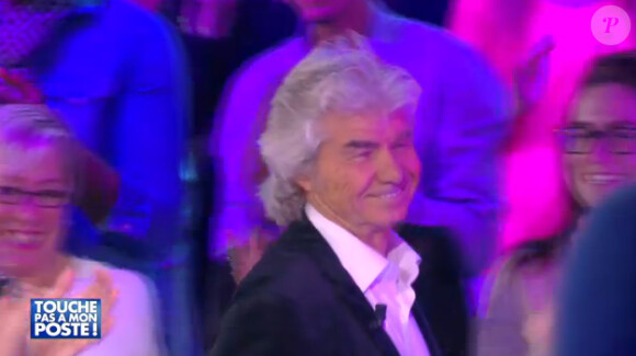 Daniel Guichard sur le plateau de "Touche pas à mon poste" sur D8. Le 27 novembre 2014.