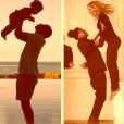  Jay Z, mari et p&egrave;re de famille fort pour Beyonc&eacute; et leur fille Blue Ivy. Photo post&eacute;e le 1er f&eacute;vrier 2014. 