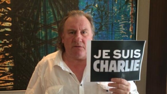 Charlie Hebdo : Gérard Depardieu, Gad Elmaleh... Bouleversés mais solidaires