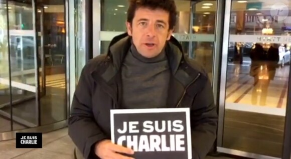 Patrick Bruel - La culture française, du cinéma à la télévision en passant par la musique et le théâtre, rend hommage à Charlie Hebdo et se mobilise. Le 8 Janvier 2015. (capture d'écran)