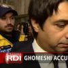 L'animateur radio Jian Ghomeshi au palais de justice de Toronto le 26 novembre 2014. Il est inculpé de plusieurs agressions sexuelles et de tentative d'étranglement.