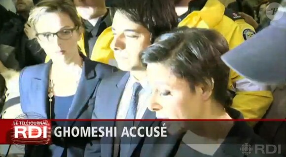 Le présentateur radio Jian Ghomeshi au palais de justice de Toronto le 26 novembre 2014. Il est inculpé de plusieurs agressions sexuelles et de tentative d'étranglement.
