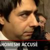 L'animateur Jian Ghomeshi au palais de justice de Toronto le 26 novembre 2014. Il est inculpé de plusieurs agressions sexuelles et de tentative d'étranglement.