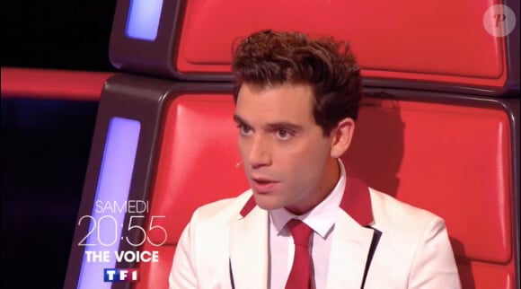Mika dans The Voice 4, sur TF1.