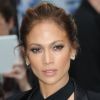 Jennifer Lopez (veste Noon by Noor, top Milly Spring, pantalon Paule Ka) arrive à l'émission "The Late Show with David Letterman" à New York, le 5 novembre 2014