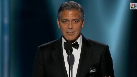 Golden Globes: Jared Leto, George Clooney... Les stars clament 'Je suis Charlie'