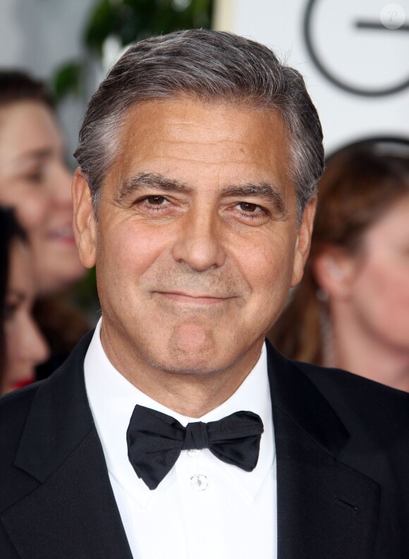 George Clooney - 72e cérémonie annuelle des Golden Globe Awards à Beverly Hills, le 11 janvier 2015.