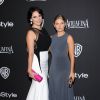Kelly Brook et Elisha Cuthbert assistent à l'after-party des Golden Globe Awards organisée par Warner Bros et InStyle au Beverly Hilton Hotel. Beverly Hills, le 11 janvier 2015.