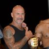 Vincent Lagaf' - Soiree "FIGHT NIGHT" à Saint-Tropez, le 4 août 2013.