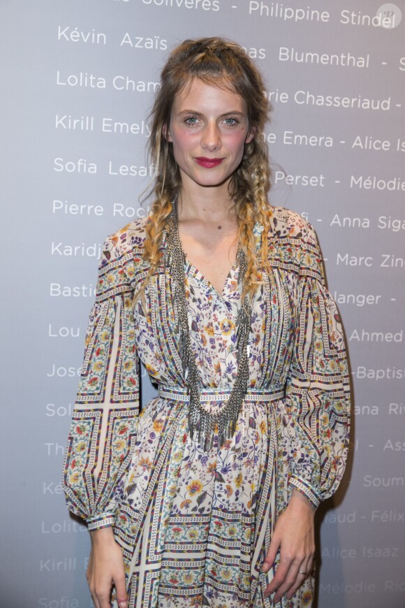 Mélanie Laurent - Photocall de la soirée des "Révélations César 2015" au salon Chaumet à Paris le 12 janvier 2015.