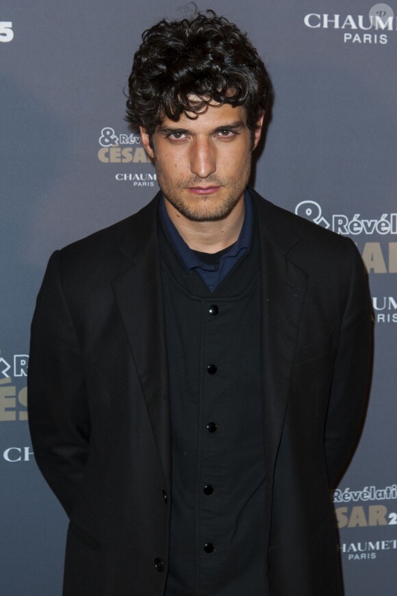 Louis Garrel lors de la soirée des "Révélations César 2015" au salon Chaumet à Paris le 12 janvier 2015.