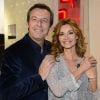 Jean-Luc Reichmann et Ingrid Chauvin à l' Enregistrement de l'émission "Vivement Dimanche" à Paris le 14 janvier 2015. L'émission sera diffusée le 18 janvier.