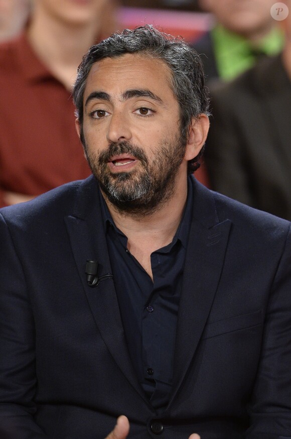 Éric Toledano lors de l'enregistrement de l'émission "Vivement Dimanche" à Paris le 14 janvier 2015. L'émission sera diffusée le 18 janvier