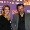 Claire Keim et Frédéric Lopez - Soirée d'ouverture du 18e festival international du film de comédie de l'Alpe d'Huez, le 14 janvier 2015.
