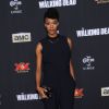 Sonequa Martin-Green à la première de la cinquième saison de The Walking Dead  le 2 octobre 2014