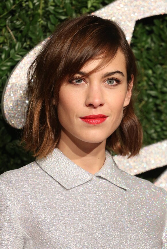 Alexa Chung - Soirée des "British Fashion Awards" à Londres. Le 1er décembre 2014