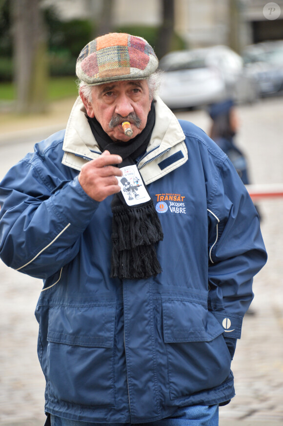 Obsèques du dessinateur Honoré (Philippe Honoré) et du correcteur de Charlie Hebdo Mustapha Ourrad au cimetière du Père-Lachaise à Paris, le 16 janvier 2015.