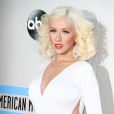  Christina Aguilera lors de la Soiree "American Music Awards 2013" a Los Angeles, le 24 novembre 2013.  