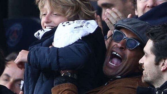 PSG : Yannick Noah et son fils Joalukas, fervents supporters avec Arnaud Lemaire
