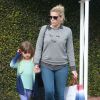 Exclusif - L'actrice Busy Philipps et sa fille Birdie font du shopping chez Fred Segal à West Hollywood, le 18 janvier dernier