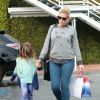Exclusif - Busy Philipps et sa fille Birdie font du shopping chez Fred Segal à West Hollywood, le 18 janvier 2015.  