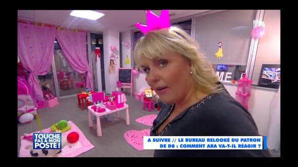 TPMP : Valérie Damidot redécore le bureau du patron de D8 en chambre d'enfant