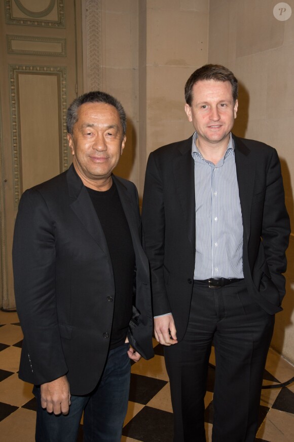 Renaud Le Van Kim et Rodolphe Belmer - Remise de la Médaille d'Or de l'Académie des Arts et Techniques du Cinéma à Luc Besson par Alain Terzian, à la Monnaie de Paris, le 19 janvier 2015.
