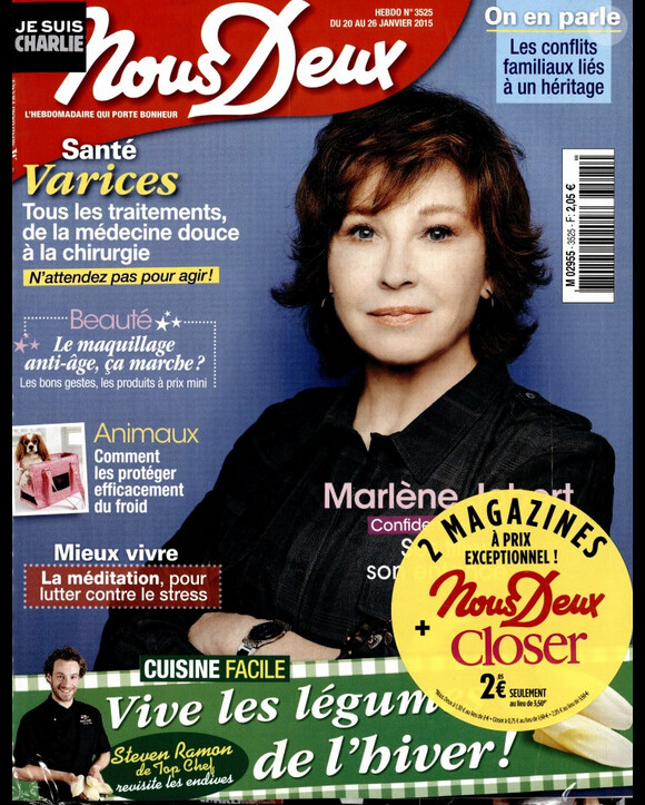 Le magazine Nous Deux du 20 janvier 2015