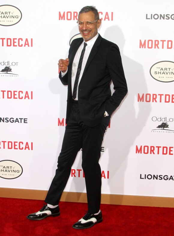 Jeff Goldblum - Première du film "Mordecai" à Los Angeles le 21 janvier 2015.
