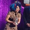 Björk à la cérémonie des Webby Awards à New York, le 21 mai 2012.