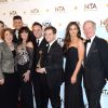 Ant and Dec (I'm A Celebrity) with Melanie Sykes, Edwina Currie, Jake Quickenden, Vikki Michelle, Nadia Forde, Michael Buerk and Jimmy Bullard  lors des National Television Awards à l'O2 Arena de Londres le 21 janvier 2015.
