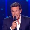 Benjamin Castaldi dans Nouvelle Star sur D8, le jeudi 22 janvier 2015.