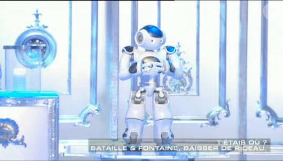 Jean-Mi le robot, dans Salut les Terriens sur Canal+, le samedi 24 janvier 2015.