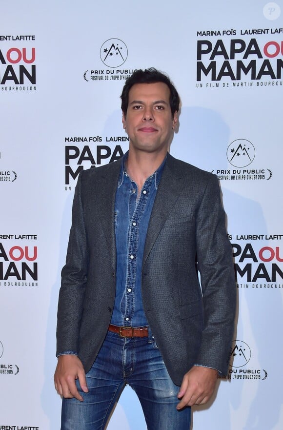 Laurent Lafitte - Avant-Première du film "Papa ou Maman" au Cinéma Pathé Beaugrenelle à Paris le 26 janvier 2015.26/01/2015 - Paris