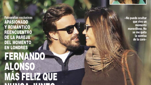 Fernando Alonso et sa belle Lara : Amoureux à Londres, la love story se confirme