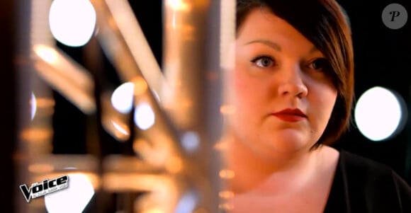 Mathilde dans The Voice 4, sur TF1, le samedi 31 janvier 2015