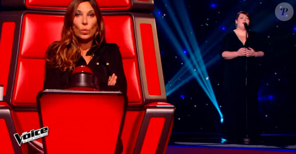 Zazie dans The Voice 4, sur TF1, le samedi 31 janvier 2015