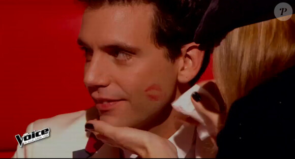 Mika dans The Voice 4, sur TF1, le samedi 31 janvier 2015