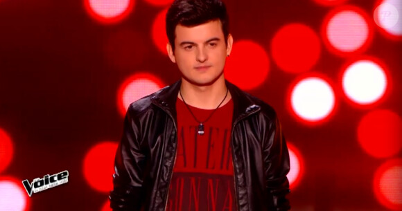 Paul dans The Voice 4, sur TF1, le samedi 31 janvier 2015
