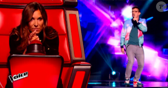 Al Preston dans The Voice 4, sur TF1, le samedi 31 janvier 2015