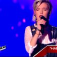 Madeleine Leaper dans The Voice 4, sur TF1, le samedi 31 janvier 2015